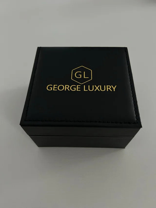 Reloj George Luxury Negro y Plateado